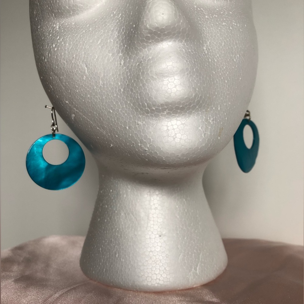 Disc earrings - Picture 2 of 5